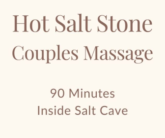 Hot Stone Couples Massage in SALT CAVE | 90 Minutes